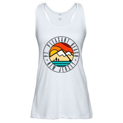 Minimalist Outdoors Pt. Pleasant Beach Point New Jersey Nj Ladies Essential Flowy Tank