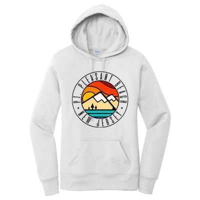 Minimalist Outdoors Pt. Pleasant Beach Point New Jersey Nj Women's Pullover Hoodie