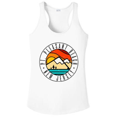 Minimalist Outdoors Pt. Pleasant Beach Point New Jersey Nj Ladies PosiCharge Competitor Racerback Tank