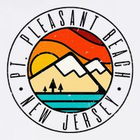 Minimalist Outdoors Pt. Pleasant Beach Point New Jersey Nj Womens Tank Top