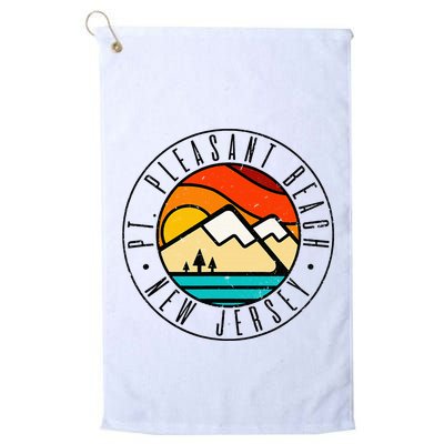 Minimalist Outdoors Pt. Pleasant Beach Point New Jersey Nj Golf Towel