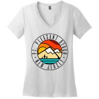 Minimalist Outdoors Pt. Pleasant Beach Point New Jersey Nj Women's V-Neck T-Shirt