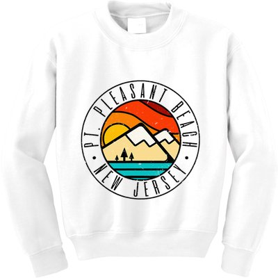 Minimalist Outdoors Pt. Pleasant Beach Point New Jersey Nj Kids Sweatshirt