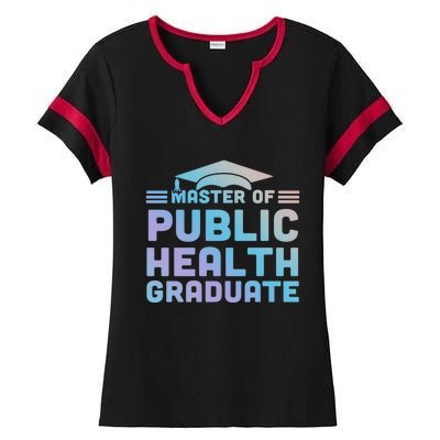 Master Of Public Health Senior Mph Grad University Cool Gift Ladies Halftime Notch Neck Tee