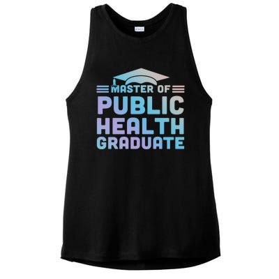 Master Of Public Health Senior Mph Grad University Cool Gift Ladies PosiCharge Tri-Blend Wicking Tank