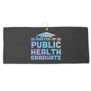 Master Of Public Health Senior Mph Grad University Cool Gift Large Microfiber Waffle Golf Towel