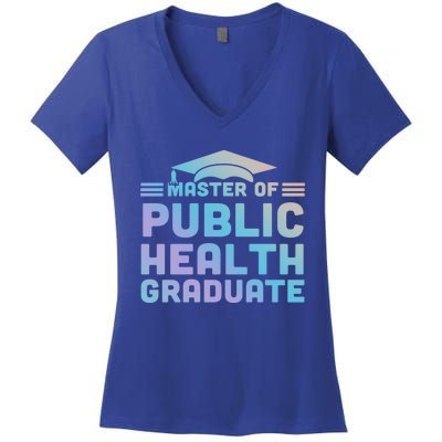 Master Of Public Health Senior Mph Grad University Cool Gift Women's V-Neck T-Shirt