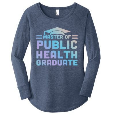 Master Of Public Health Senior Mph Grad University Cool Gift Women's Perfect Tri Tunic Long Sleeve Shirt