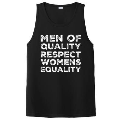 Men Of Quality Respect Rights Funny Gift PosiCharge Competitor Tank