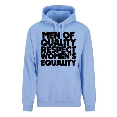 Men Of Quality Respect 'S Equality Gift Unisex Surf Hoodie