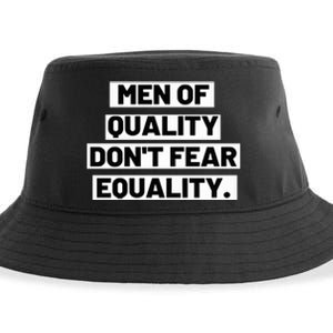 M.E.N. Of Quality Dont Fear Equality Sustainable Bucket Hat