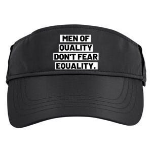 M.E.N. Of Quality Dont Fear Equality Adult Drive Performance Visor