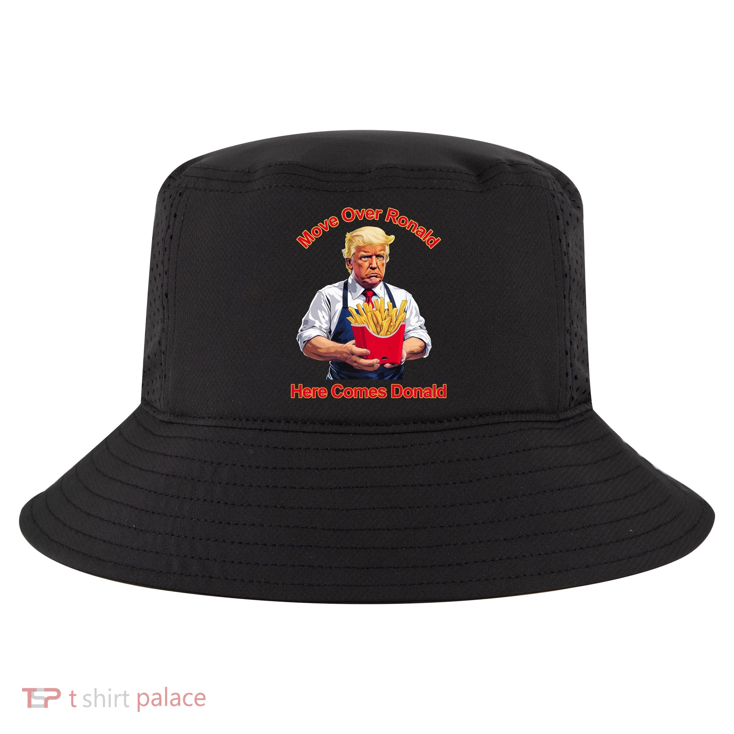 Move Over Ronald Heres Comes Donald Cool Comfort Performance Bucket Hat