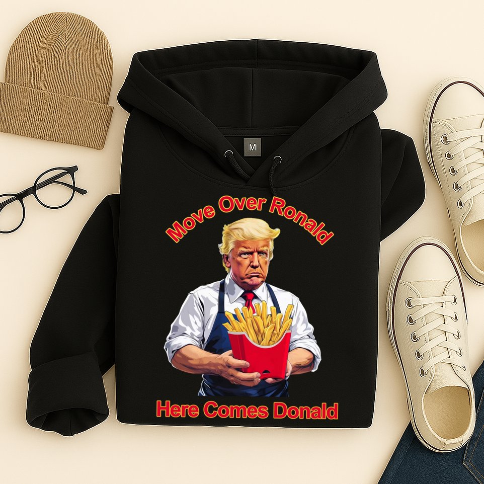 Move Over Ronald Heres Comes Donald Hoodie