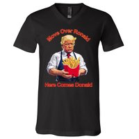 Move Over Ronald Heres Comes Donald V-Neck T-Shirt