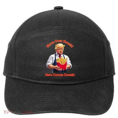 Move Over Ronald Heres Comes Donald 7-Panel Snapback Hat
