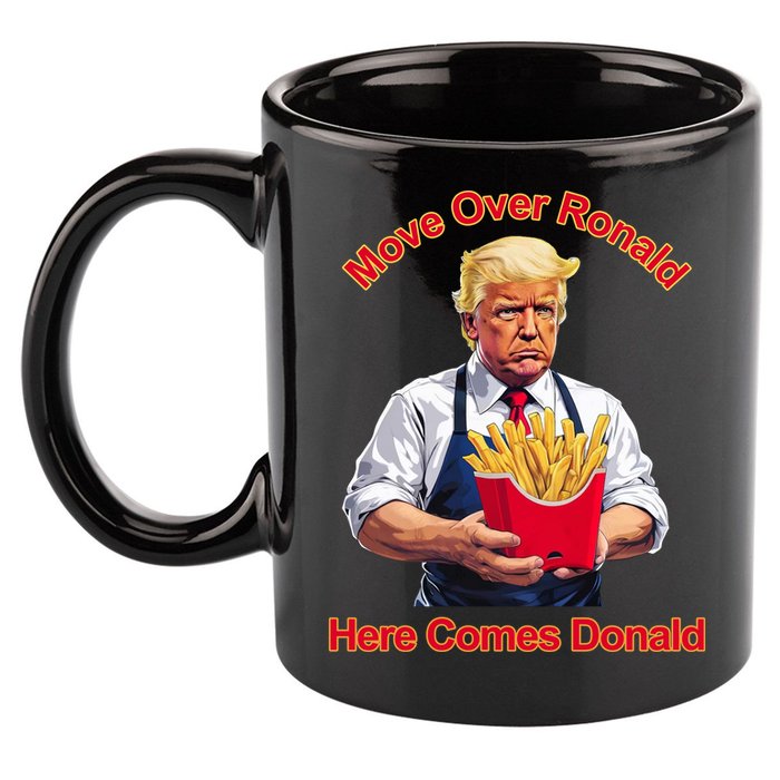 Move Over Ronald Heres Comes Donald 11oz C Handle Ceramic Mug