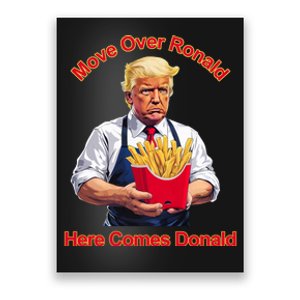 Move Over Ronald Heres Comes Donald Poster