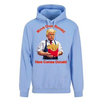 Move Over Ronald Heres Comes Donald Unisex Surf Hoodie