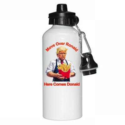 Move Over Ronald Heres Comes Donald Aluminum Water Bottle 