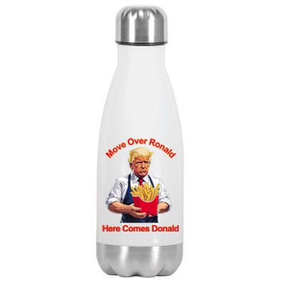 Move Over Ronald Heres Comes Donald Stainless Steel Insulated Water Bottle