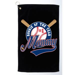 Mommy Of Rookie 1st Birthday Baseball Theme Matching Party Gift Platinum Collection Golf Towel