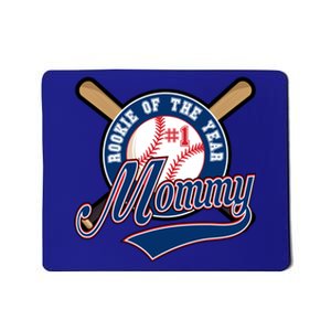 Mommy Of Rookie 1st Birthday Baseball Theme Matching Party Gift Mousepad