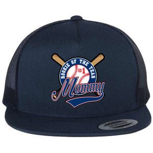 Mommy Of Rookie 1st Birthday Baseball Theme Matching Party Gift Flat Bill Trucker Hat