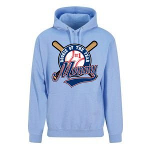 Mommy Of Rookie 1st Birthday Baseball Theme Matching Party Gift Unisex Surf Hoodie