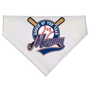 Mommy Of Rookie 1st Birthday Baseball Theme Matching Party Gift USA-Made Doggie Bandana