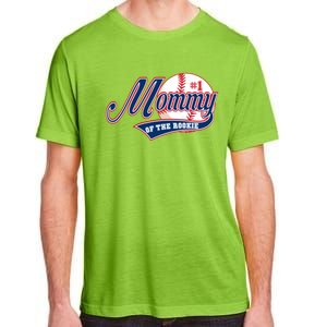 Mommy Of Rookie 1st Birthday Baseball Theme Matching Party Gift Adult ChromaSoft Performance T-Shirt