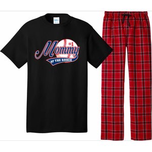 Mommy Of Rookie 1st Birthday Baseball Theme Matching Party Gift Pajama Set