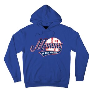 Mommy Of Rookie 1st Birthday Baseball Theme Matching Party Gift Hoodie