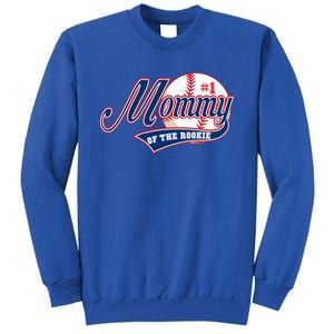 Mommy Of Rookie 1st Birthday Baseball Theme Matching Party Gift Sweatshirt