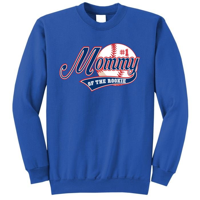 Mommy Of Rookie 1st Birthday Baseball Theme Matching Party Gift Sweatshirt