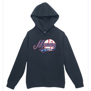 Mommy Of Rookie 1st Birthday Baseball Theme Matching Party Gift Urban Pullover Hoodie