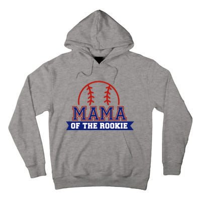 Mama Of Rookie 1st Birthday Baseball Theme Matching Party Tall Hoodie