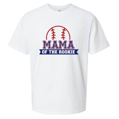 Mama Of Rookie 1st Birthday Baseball Theme Matching Party Sueded Cloud Jersey T-Shirt