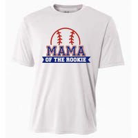 Mama Of Rookie 1st Birthday Baseball Theme Matching Party Cooling Performance Crew T-Shirt