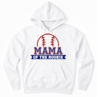 Mama Of Rookie 1st Birthday Baseball Theme Matching Party Hoodie