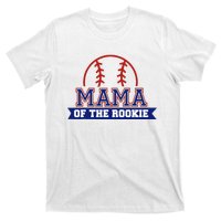 Mama Of Rookie 1st Birthday Baseball Theme Matching Party T-Shirt