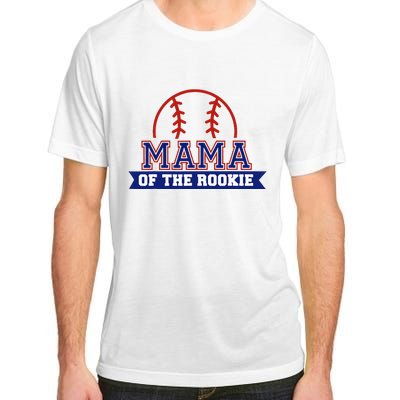 Mama Of Rookie 1st Birthday Baseball Theme Matching Party Adult ChromaSoft Performance T-Shirt