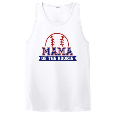 Mama Of Rookie 1st Birthday Baseball Theme Matching Party PosiCharge Competitor Tank