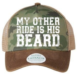 My Other Ride Is His Beard Legacy Tie Dye Trucker Hat