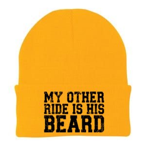 My Other Ride Is His Beard Knit Cap Winter Beanie