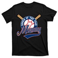 Mommy of Rookie 1st Birthday Baseball Theme Matching Party T-Shirt