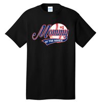 Mommy of Rookie 1st Birthday Baseball Theme Matching Party Tall T-Shirt