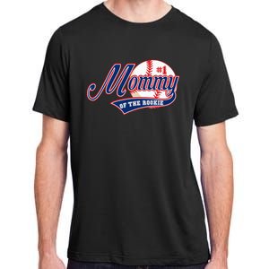 Mommy of Rookie 1st Birthday Baseball Theme Matching Party Adult ChromaSoft Performance T-Shirt