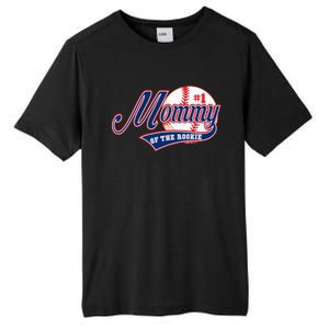 Mommy of Rookie 1st Birthday Baseball Theme Matching Party Tall Fusion ChromaSoft Performance T-Shirt