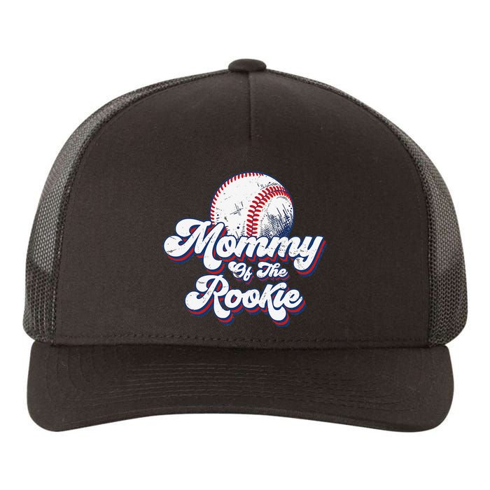 Mommy of Rookie 1st Birthday Baseball Theme Matching Party Yupoong Adult 5-Panel Trucker Hat